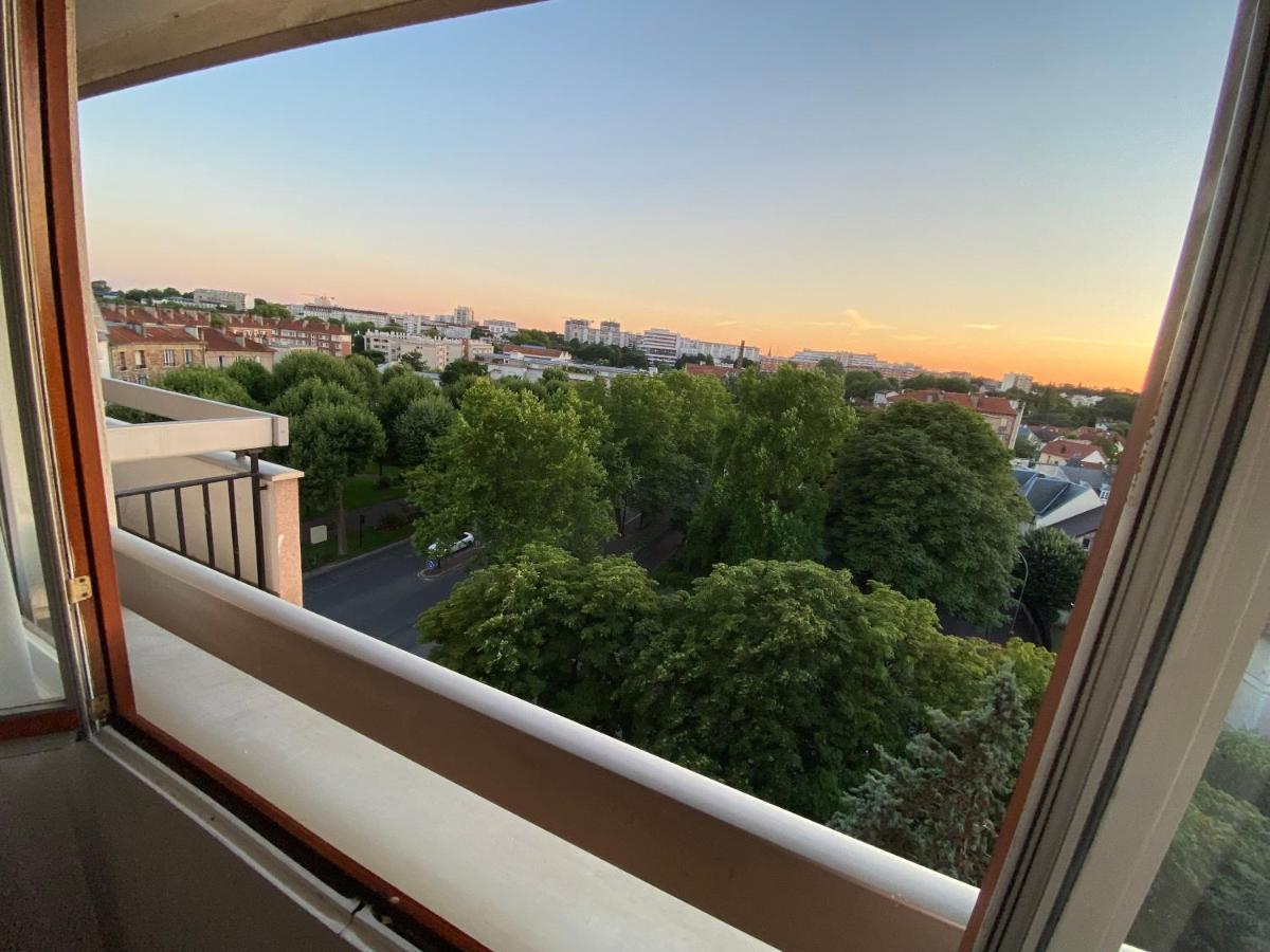 Panoramic View Studio - 15 Min From Paris Joinville-le-Pont Exterior foto